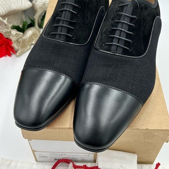 Christian Louboutin Mens Greggo Flat Oxford size 46 made in Italy - Picture 6 of 16